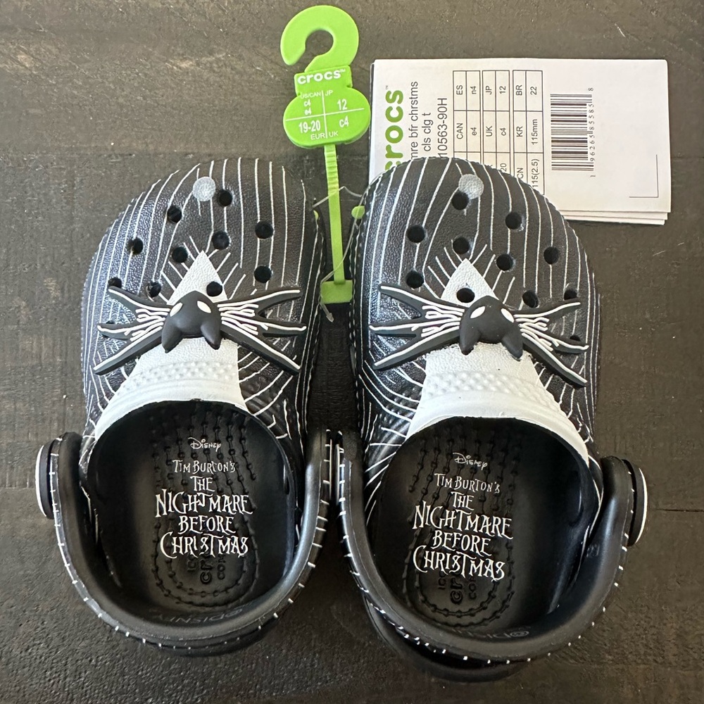 CROCS baby The nightmare before Christmas